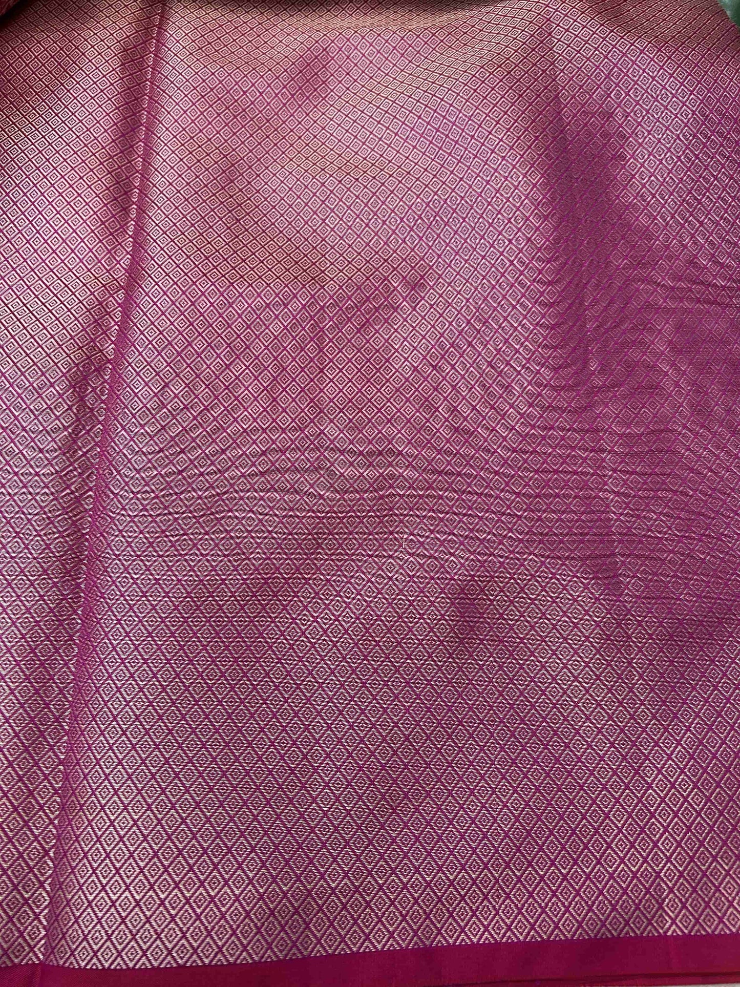 Purple with threadwork katan banarasi silk saree Niaura